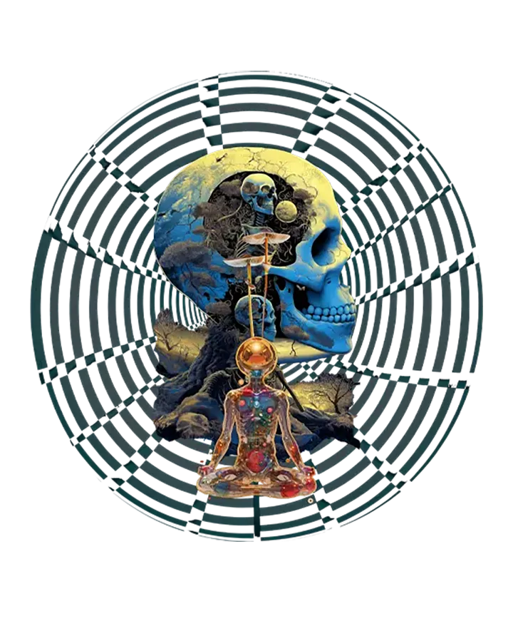 Ego Death Enlightenment — Psychedelic T-Shirt by PsychonautDream