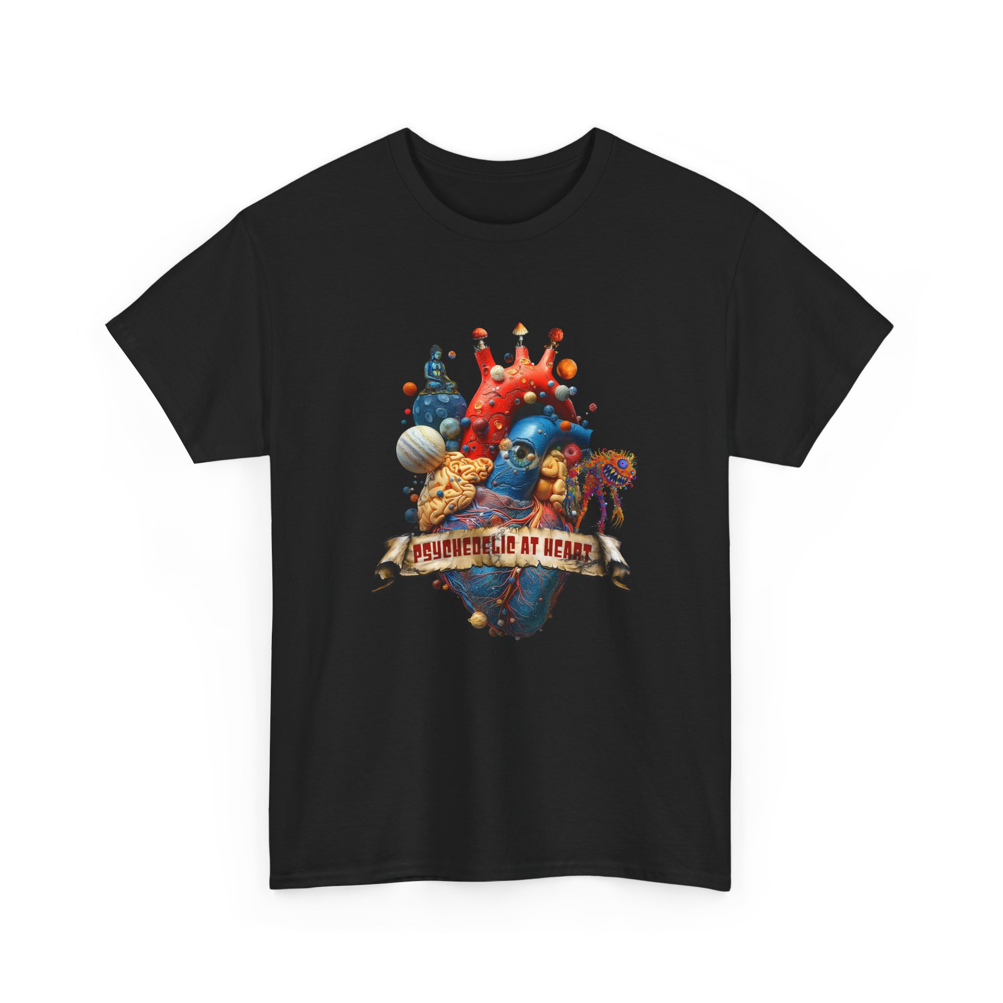 Psychedelic at Heart Trippy T-Shirt - Explore Your Inner World - Image 3